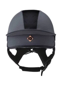 Charles Owen This Esme MS1 Pro Jockey Skull - Graphite/Rose Gold -Equestrian Supply Store charles owen thisesme graphite rose 2rdy
