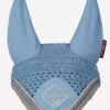 LeMieux Classic Fly Hood - Ice Blue -Equestrian Supply Store classicicehood