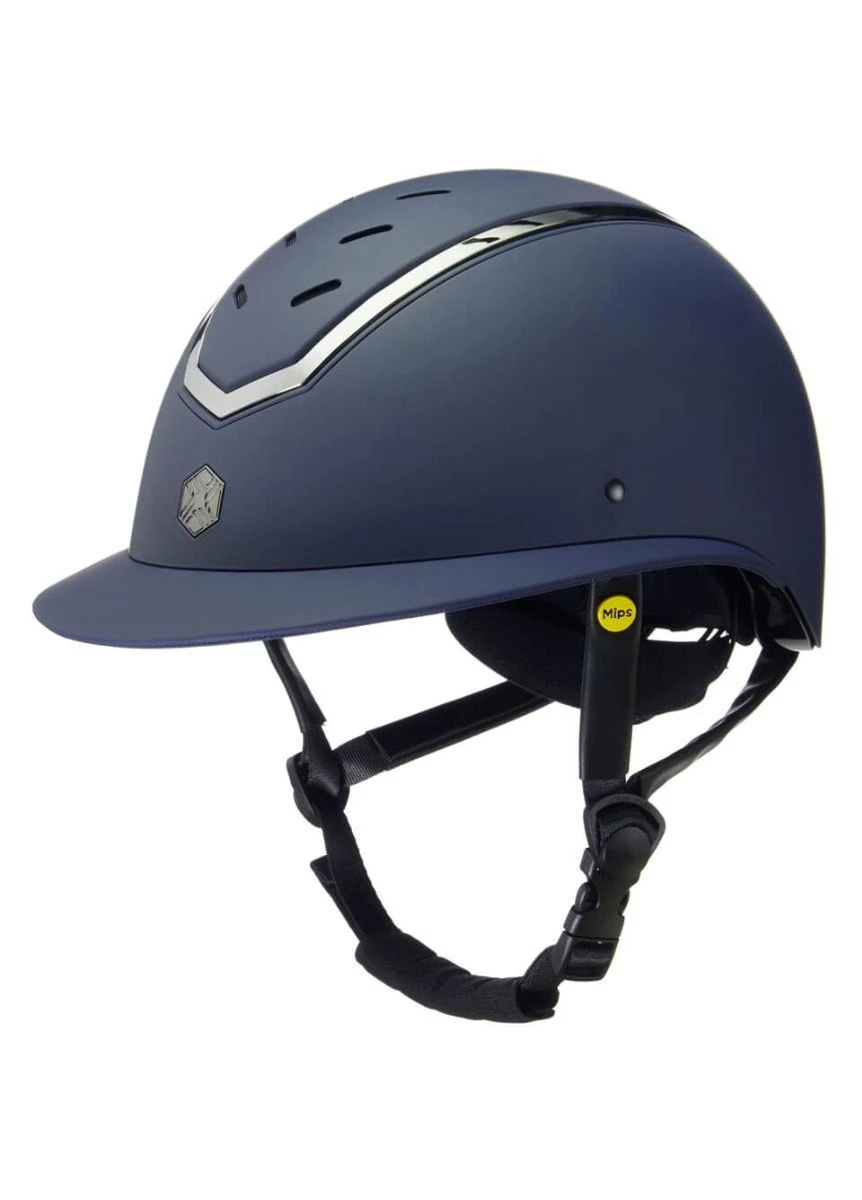 Charles Owen EQx Kylo MIPS Wide Peak Matte Hat - Navy 3 Charles Owen EQx Kylo MIPS Wide Peak Matte Hat - Navy