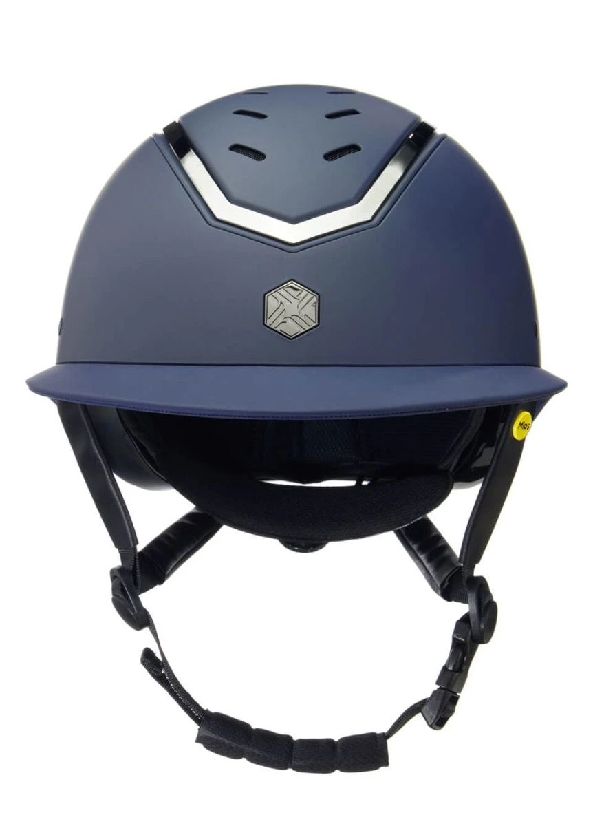Charles Owen EQx Kylo MIPS Wide Peak Matte Hat - Navy 4 Charles Owen EQx Kylo MIPS Wide Peak Matte Hat - Navy - Image 2
