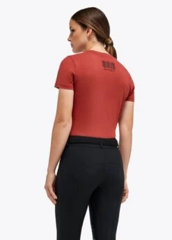 Cavalleria Toscana Academy T-Shirt -Equestrian Supply Store ct academy tshirt orange 3rdy