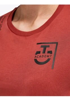 Cavalleria Toscana Academy T-Shirt -Equestrian Supply Store ct academy tshirt orange 4rdy