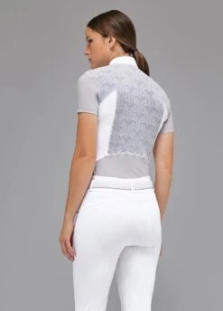 Cavalleria Toscana Revo Competition Zip Polo - Light Grey 9 Cavalleria Toscana Revo Competition Zip Polo - Light Grey -Equestrian Supply Store ct revo comp grey 3rdy