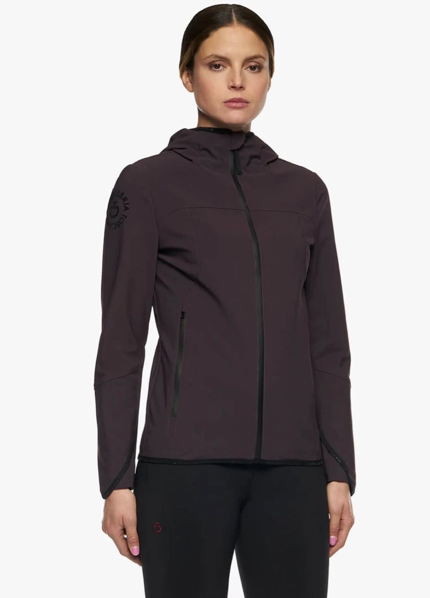 Cavalleria Toscana Softshell Jacket - Dark Purple 3 Cavalleria Toscana Softshell Jacket - Dark Purple
