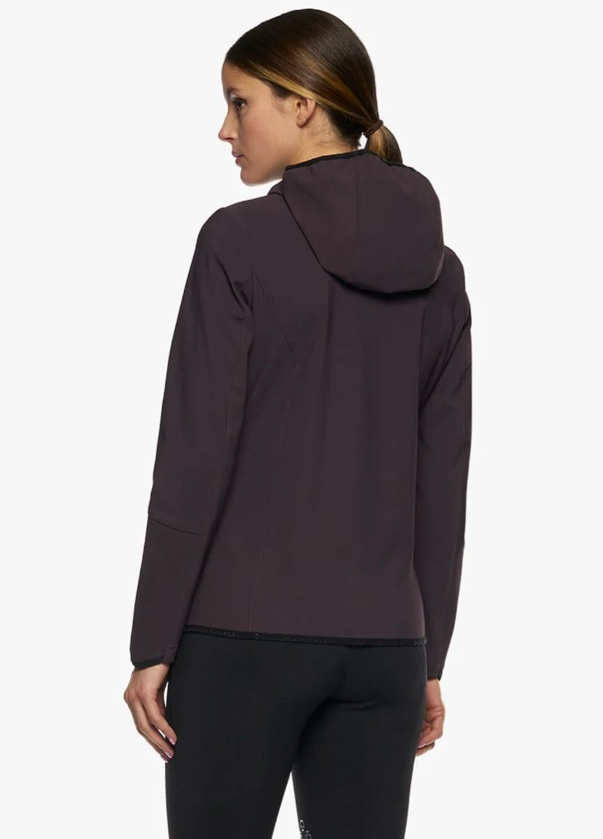 Cavalleria Toscana Softshell Jacket - Dark Purple 5 Cavalleria Toscana Softshell Jacket - Dark Purple - Image 3