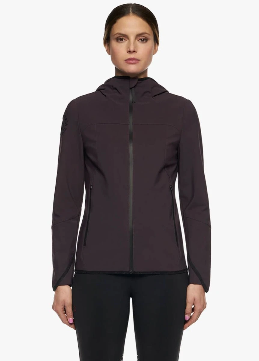 Cavalleria Toscana Softshell Jacket - Dark Purple 6 Cavalleria Toscana Softshell Jacket - Dark Purple - Image 4