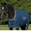Rambo Dry Rug Supreme - Navy/Silver 2 Rambo Dry Rug Supreme - Navy/Silver -Equestrian Supply Store dryrugsupremerdy