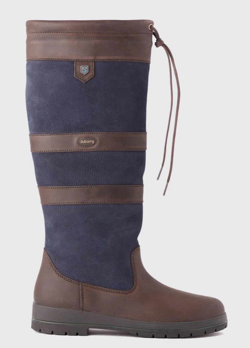 Dubarry Womens Galway Boots - Navy/Brown 5 Dubarry Womens Galway Boots - Navy/Brown - Image 3