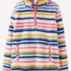 Joules Junior Ellie Half Zip Fleece - Multi Stripe 2 Joules Junior Ellie Half Zip Fleece - Multi Stripe -Equestrian Supply Store ellie1