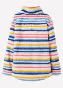 Joules Junior Ellie Half Zip Fleece - Multi Stripe 7 Joules Junior Ellie Half Zip Fleece - Multi Stripe -Equestrian Supply Store ellie2