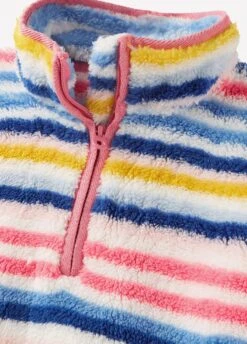 Joules Junior Ellie Half Zip Fleece - Multi Stripe 9 Joules Junior Ellie Half Zip Fleece - Multi Stripe -Equestrian Supply Store ellie4