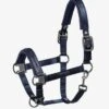 Eskadron Satin Headcollar - Dark Navy -Equestrian Supply Store eskheadcollardknavy1rdy