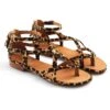 Fairfax & Favor Brancaster Sandal - Jaguar Haircalf -Equestrian Supply Store fairfax favor brancaster jaguar 1rdy