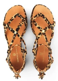 Fairfax & Favor Brancaster Sandal - Jaguar Haircalf -Equestrian Supply Store fairfax favor brancaster jaguar 4rdy