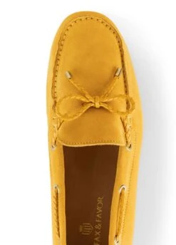 Fairfax & Favor Henley Driving Shoe - Mango 10 Fairfax & Favor Henley Driving Shoe - Mango -Equestrian Supply Store fairfax favor henley mango 4rdy