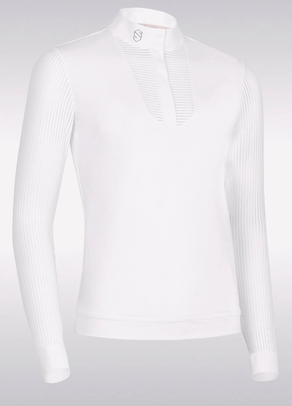 Samshield Ladies Faustine Competition Shirt - White 3 Samshield Ladies Faustine Competition Shirt - White