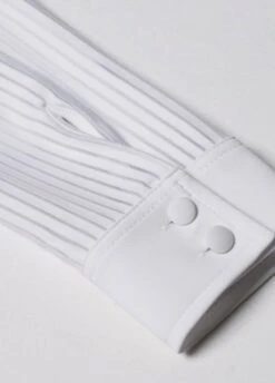 Samshield Ladies Faustine Competition Shirt - White 9 Samshield Ladies Faustine Competition Shirt - White -Equestrian Supply Store faux4