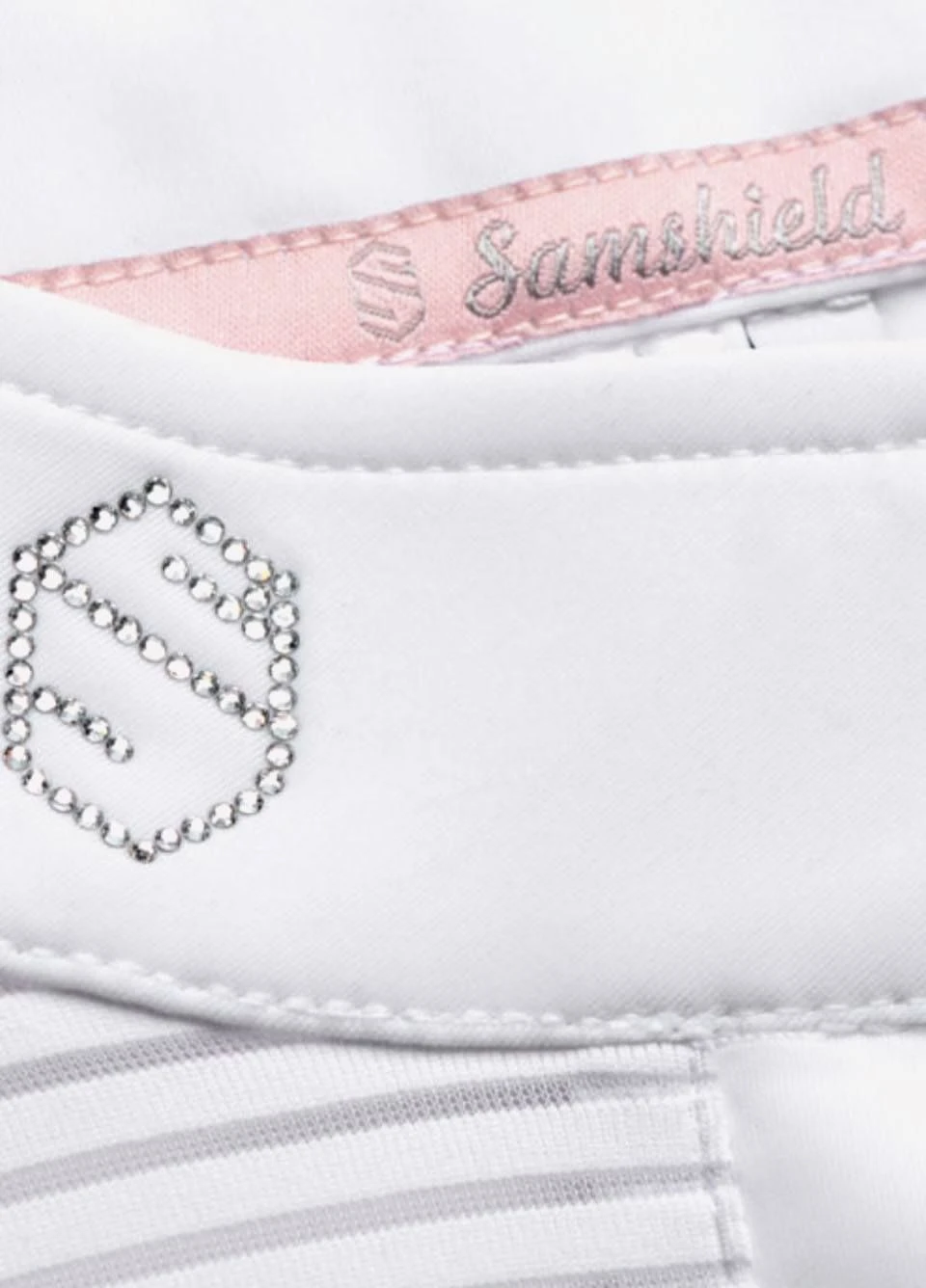 Samshield Ladies Faustine Competition Shirt - White 7 Samshield Ladies Faustine Competition Shirt - White - Image 5