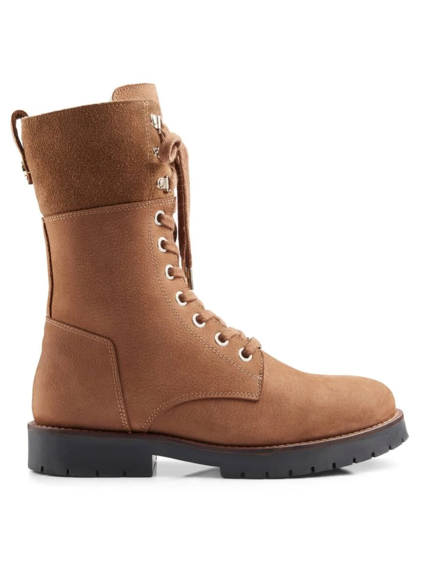 Fairfax & Favor Shearling Lined Anglesey Boot - Cognac 5 Fairfax & Favor Shearling Lined Anglesey Boot - Cognac - Image 3