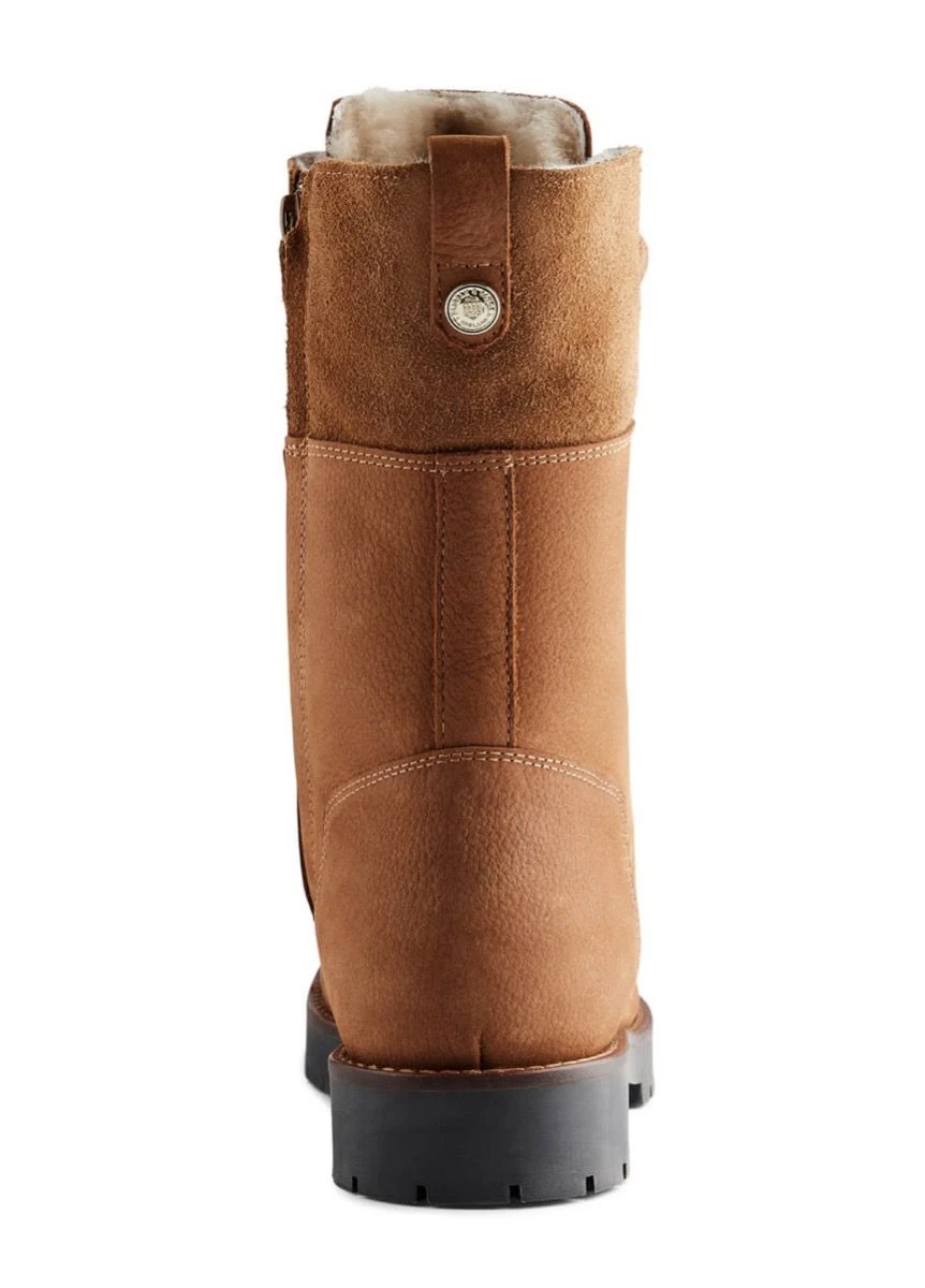 Fairfax & Favor Shearling Lined Anglesey Boot - Cognac 6 Fairfax & Favor Shearling Lined Anglesey Boot - Cognac - Image 4