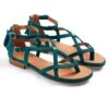 Fairfax & Favor Brancaster Sandal - Ocean 2 Fairfax & Favor Brancaster Sandal - Ocean -Equestrian Supply Store ff brancaster ocean 1rdy