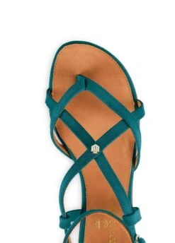 Fairfax & Favor Brancaster Sandal - Ocean 9 Fairfax & Favor Brancaster Sandal - Ocean -Equestrian Supply Store ff brancaster ocean 4rdy