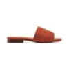 Fairfax & Favor Heacham Sandal - Sunset Orange