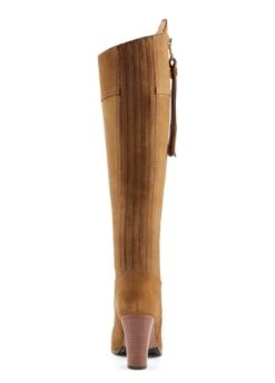 Fairfax & Favor High Heeled Regina Suede Boot - Tan 9 Fairfax & Favor High Heeled Regina Suede Boot - Tan -Equestrian Supply Store ff high heel regina tan 3rdy