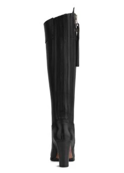 Fairfax & Favor High Heeled Regina Leather Boot - Black -Equestrian Supply Store ff leather regina black 3rdy