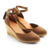 Fairfax & Favor Monaco Wedge - Tan -Equestrian Supply Store ff monaco tan 1rdy