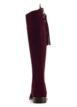 Fairfax & Favor Flat Regina Narrow Fit - Plum -Equestrian Supply Store ff regina flat narrow plum 4rdy 1