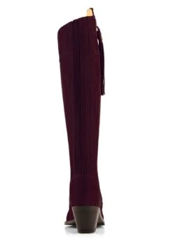 Fairfax & Favor Heeled Regina - Plum -Equestrian Supply Store ff regina heel plum 4rdy