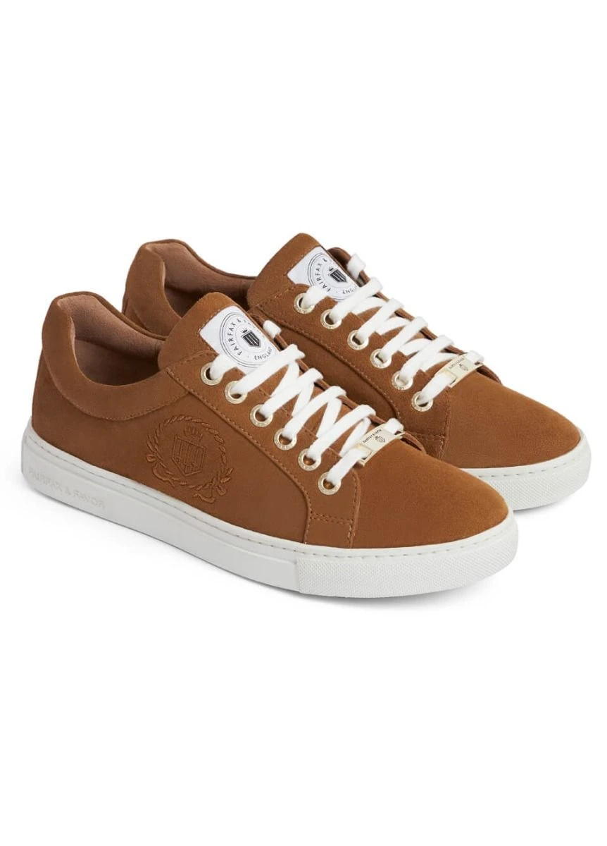 Fairfax & Favor Richmond Trainer - Tan Suede 3 Fairfax & Favor Richmond Trainer - Tan Suede