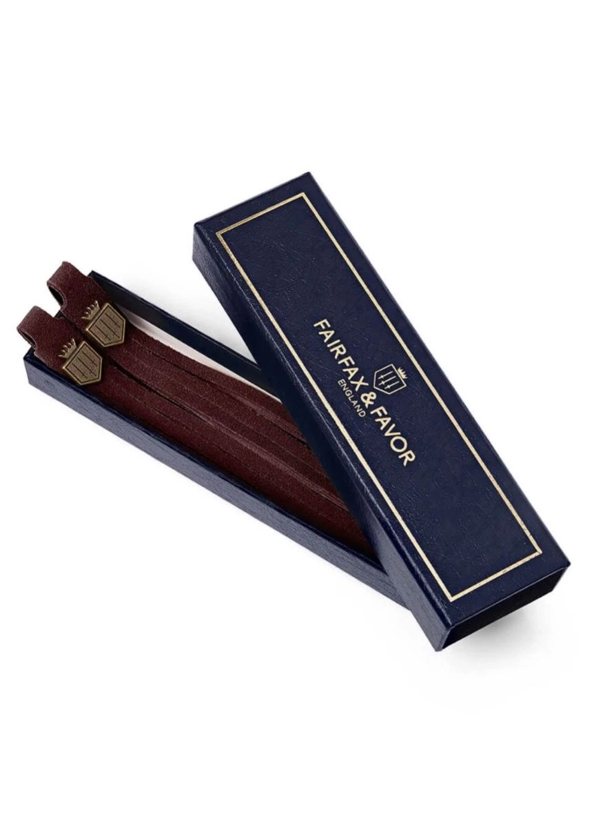 Fairfax & Favor Suede Boot Tassels - Plum 3 Fairfax & Favor Suede Boot Tassels - Plum