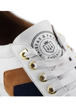 Fairfax & Favor Alexandra Trainer - White -Equestrian Supply Store ffalexandra4rdy