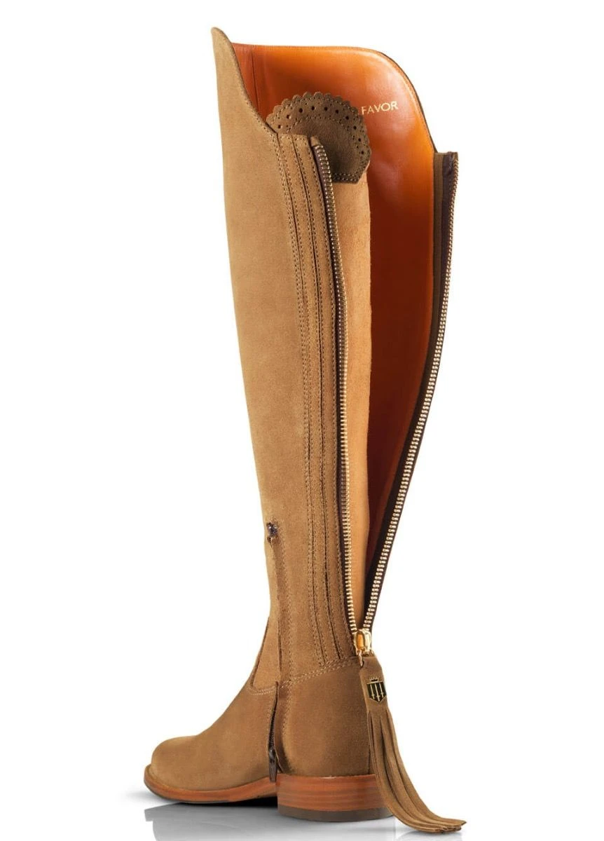 Fairfax & Favor Flat Amira Boot - Tan 6 Fairfax & Favor Flat Amira Boot - Tan - Image 4