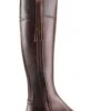 Fairfax & Favor Leather Flat Regina - Mahogany -Equestrian Supply Store ffflatreginamahogany4rdy