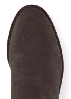 Fairfax & Favor Heeled Regina Suede Boot - Chocolate -Equestrian Supply Store ffheelreginachoc5rdy