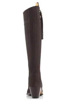 Fairfax & Favor Heeled Regina Suede Boot - Chocolate -Equestrian Supply Store ffheelreginachocrdy