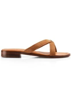Fairfax & Favor Holkham Suede Sandal - Tan