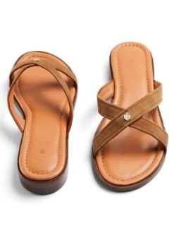 Fairfax & Favor Holkham Suede Sandal - Tan -Equestrian Supply Store ffholkhamtan2rdy