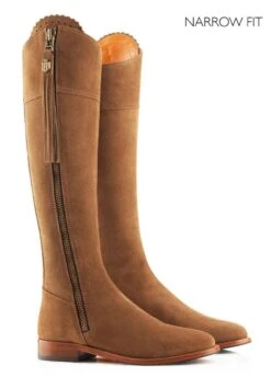 Fairfax & Favor Flat Regina Narrow Fit - Tan 9 Fairfax & Favor Flat Regina Narrow Fit - Tan -Equestrian Supply Store ffnarrowreginatan4rdy