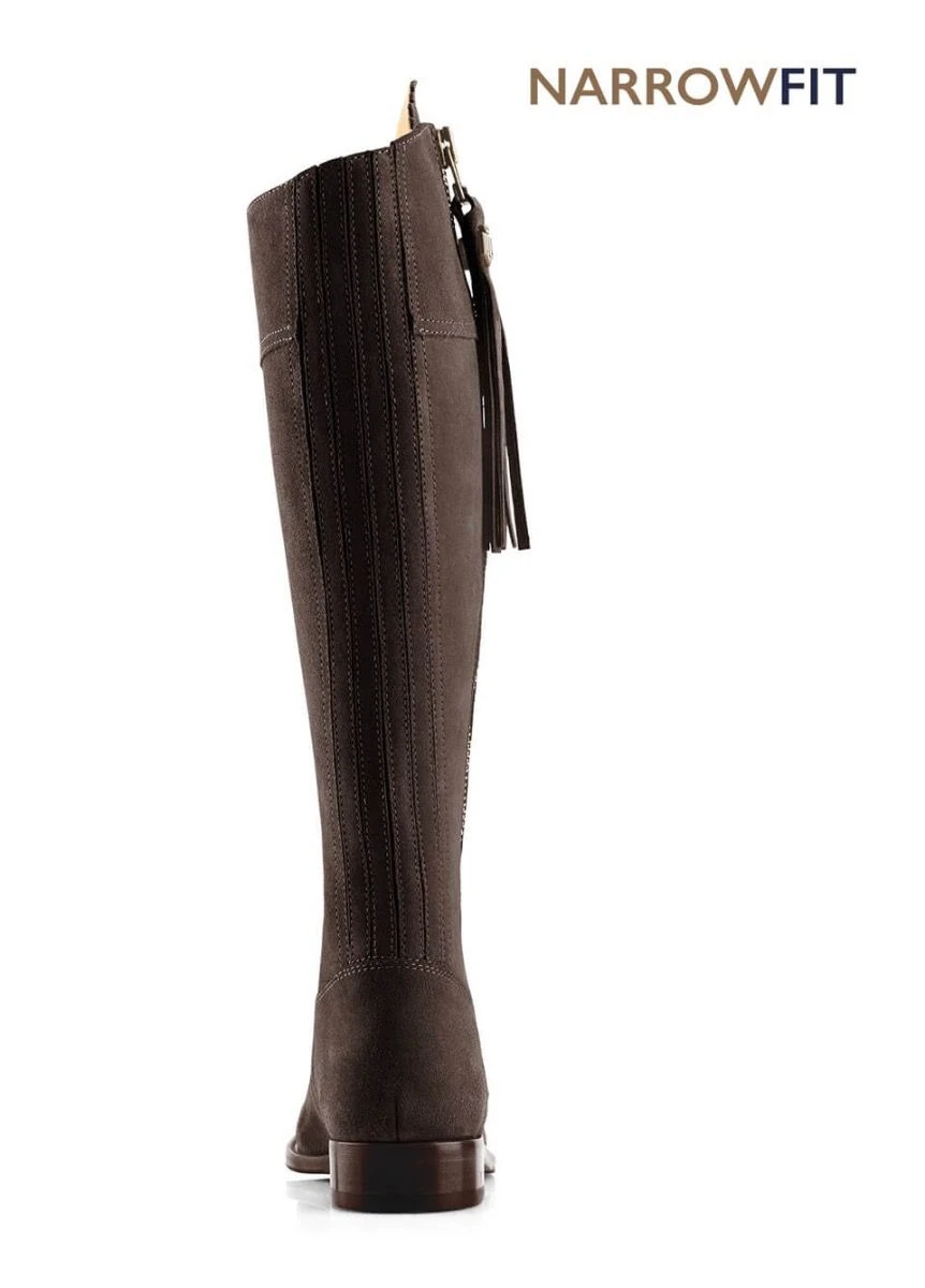 Fairfax & Favor Flat Regina Narrow Fit - Chocolate 6 Fairfax & Favor Flat Regina Narrow Fit - Chocolate - Image 4