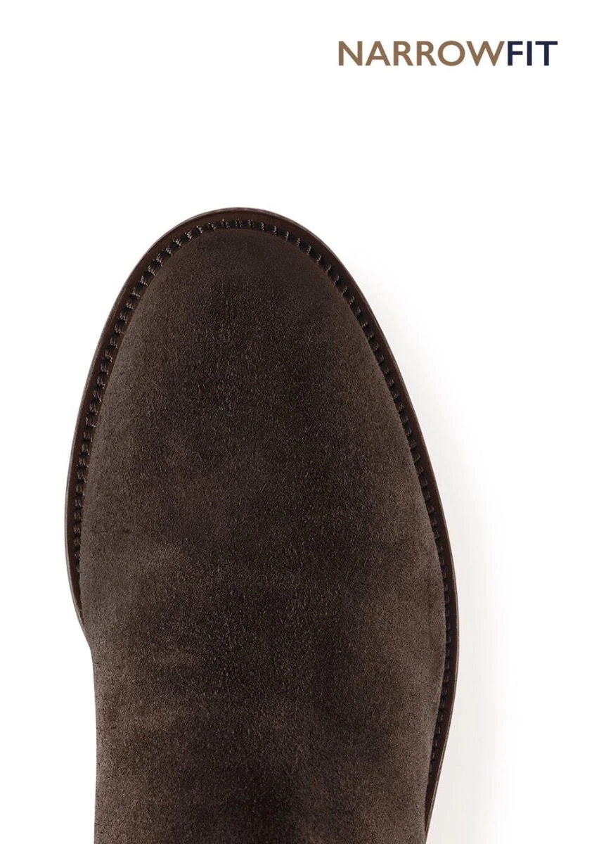 Fairfax & Favor Flat Regina Narrow Fit - Chocolate 8 Fairfax & Favor Flat Regina Narrow Fit - Chocolate - Image 6