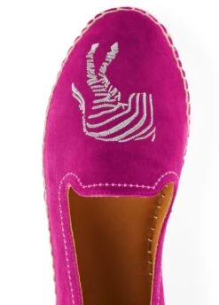 Fairfax & Favor Saint Tropez Espadrille - Fuchsia -Equestrian Supply Store ffsainttropezfuchsia5rdy