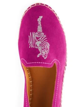 Fairfax & Favor Saint Tropez Espadrille - Fuchsia -Equestrian Supply Store ffsainttropezfuchsia6rdy