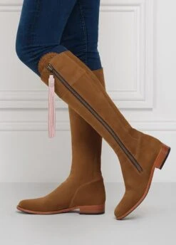 Fairfax & Favor Breast Cancer Now Boot Tassels - Pink -Equestrian Supply Store fftasselpink1rdy