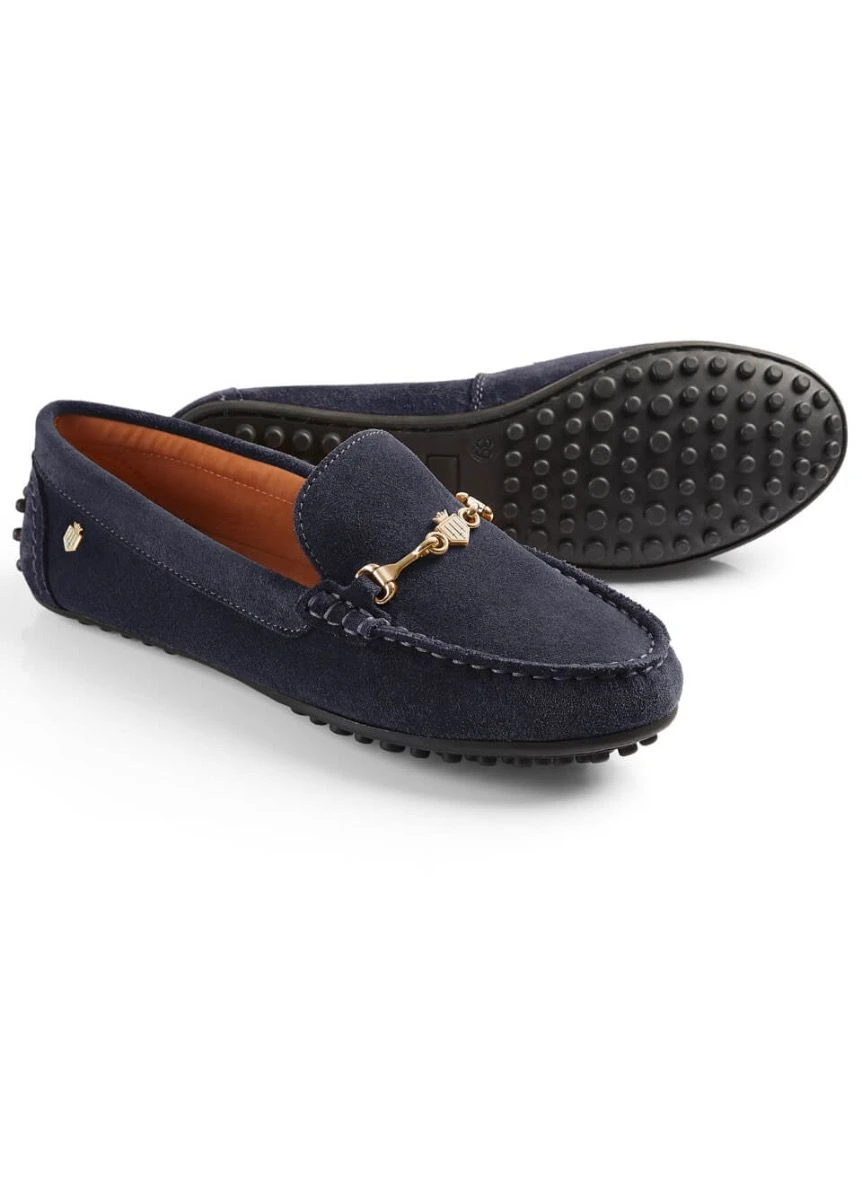Fairfax & Favor Ladies Trinity Loafer - Navy 4 Fairfax & Favor Ladies Trinity Loafer - Navy - Image 2