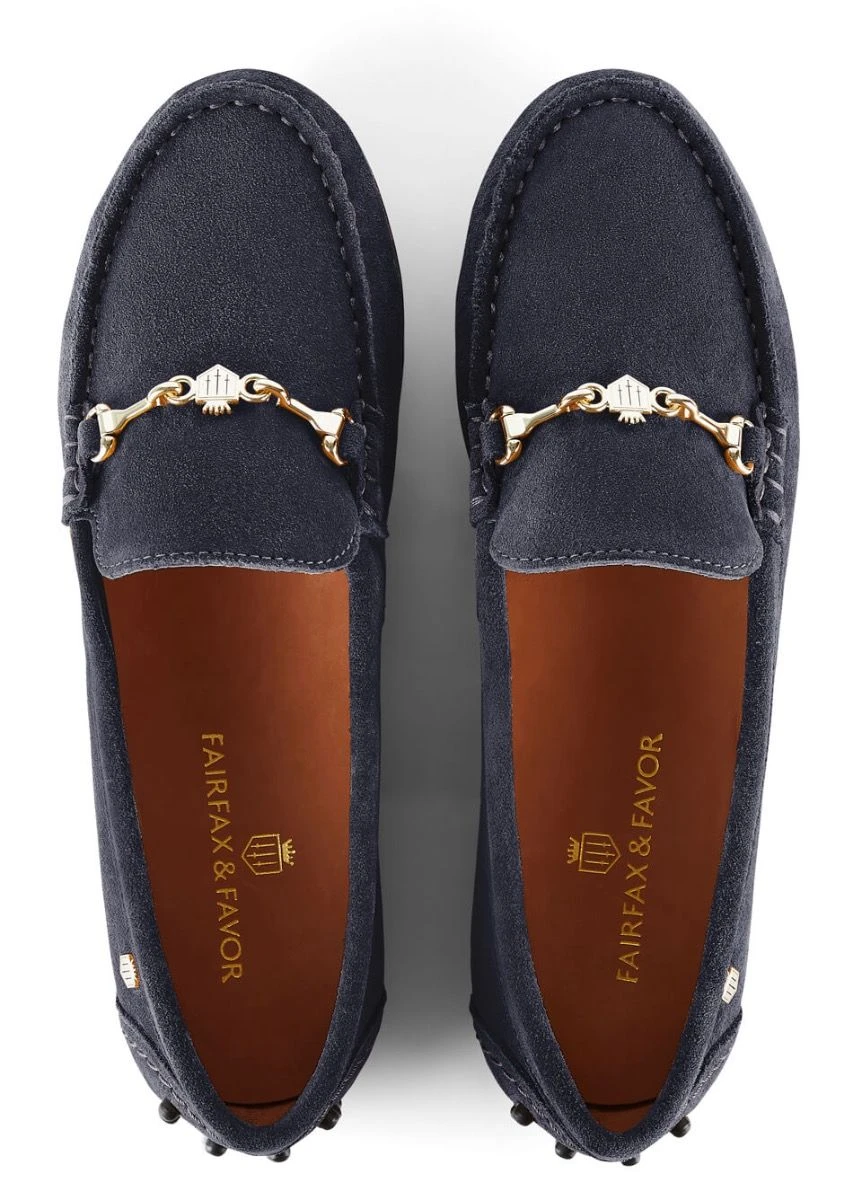 Fairfax & Favor Ladies Trinity Loafer - Navy 6 Fairfax & Favor Ladies Trinity Loafer - Navy - Image 4