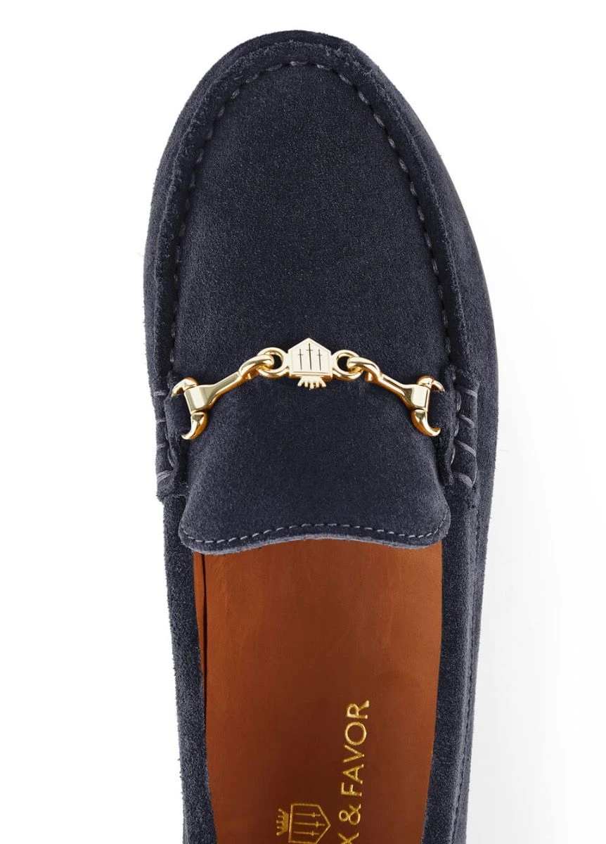 Fairfax & Favor Ladies Trinity Loafer - Navy 7 Fairfax & Favor Ladies Trinity Loafer - Navy - Image 5